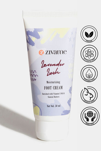 Buy Zivame Hydrating Lavender Lush Foot Cream - 50 ml